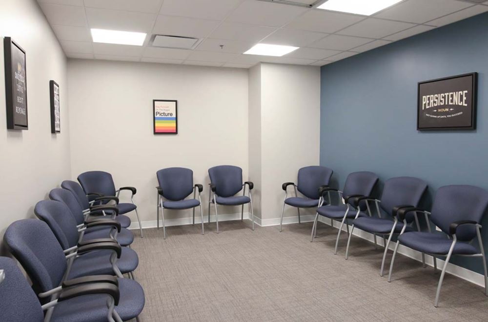 The Counseling Center group room